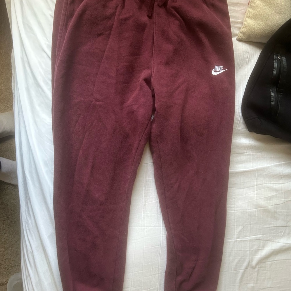 Nike Maroon Joggers